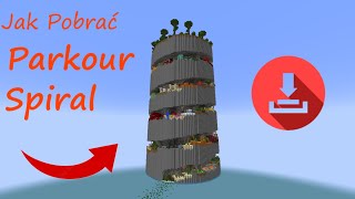 Jak pobrać mapkę Parkour Spiral do Minecraft 121x [upl. by Weiner]