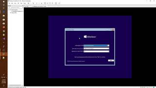 045 Creating a Windows 10 virtual machine in VMWare [upl. by Aliuqaj]