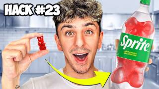 I Tried EVERY Viral TikTok Food Hack [upl. by Aketal]