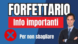 8 COSE IMPORTANTI DA SAPERE SUL REGIME FORFETTARIO [upl. by Fong]