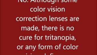 Information About Tritanopia [upl. by Annas637]