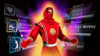 Power Rangers Legacy Wars Ninjetti Red Ranger Rocky Moveset Discussion [upl. by Bernadette]