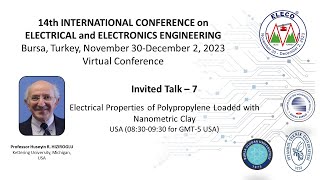 ELECO 2023 Conference Invited Talk – 7 [upl. by Aitekram]