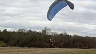 Custom Air Titanium Paramotor Wings Dudek Reaction TST [upl. by Kristin437]