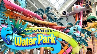 Dreamworks Water Park at American Dream Mall Tour amp Review with Ranger [upl. by Eilrac972]