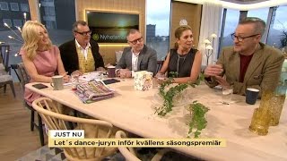 quotJag blev skitskrajquot  Jenny tappar allt när hon möter Lets dancejuryn  Nyhetsmorgon TV4 [upl. by Ojoj]