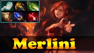 Dota 2  Merlini Plays Lina Vol 1  Pub Match Gameplay [upl. by Jim]