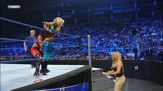 VictoriaNatalya Neidhart vs Michelle McCool SmackDown20080411 [upl. by Longtin]