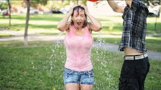 Bianca Beauchamp ICE BUCKET Challenge [upl. by Shaun57]