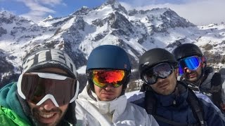 Snowboard Monterosa Ski Gopro 5 [upl. by Efal]