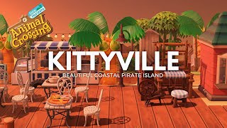 KITTYVILLE  Animal Crossing New Horizons Island Tour [upl. by Elyn280]