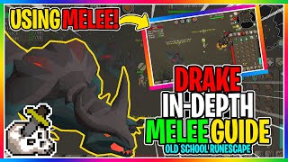 OSRS  How To Kill Drakes Using Melee In Karuulm Slayer Dungeon   EVERYTHING YOU NEED TO KNOW [upl. by Elmajian817]