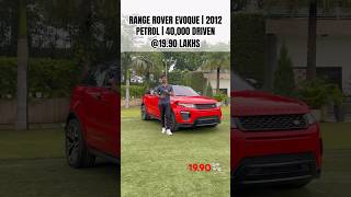 Range rover evoque 🚗 for delhi ncr 15 saal valid petrol rangeroversport newrangerovertrending [upl. by Arette]