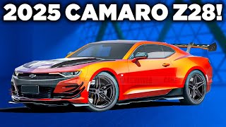 All NEW 2025 Chevrolet Camaro Z28 SHOCKS the Entire Industry [upl. by Nahtanoy]