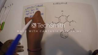 The structure of Nifedipine [upl. by Nirre]