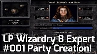 Wizardry8 playthrough Expert creating characters for late game combat [upl. by Nihs]