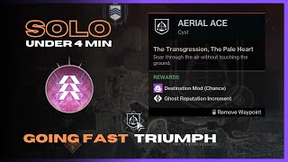 Aerial Ace Trial Cyst Under 4 Minutes  Prismatic Hunter  Destiny 2 The Final Shape [upl. by Dehnel]