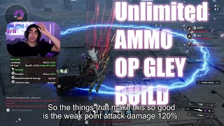 Permanent Infinite ammo no reload Gley build in The first descendant [upl. by Hatty]