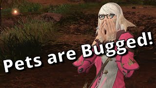 FFXIV Bug Pets Ignoring Trait Potency Boosts  Dawntrail 705 [upl. by Eleonore]