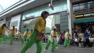 でけでけ隊 よさこい祭り 2012 [upl. by Gilman]