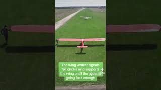 Glider Aerotow 101 part 1 the takeoff ground roll flying instructor aviation [upl. by Francisco]