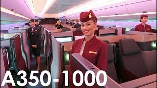 Qatar Airways The Worlds FIRST A3501000 Flight [upl. by Pasahow]