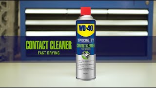 How to Clean Oil amp Flux Residue From Electronics With WD40 Specialist Fast Drying Contact Cleaner [upl. by Diamond442]