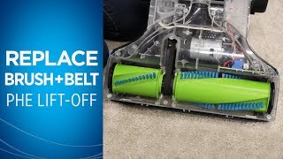 How to replace the belt and brushroll on your Pet Hair Eraser® LiftOff® [upl. by Akehsat]