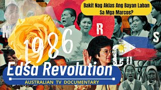 1986 Edsa People Power Revolution  The Fight For Freedom And Corruption [upl. by Elik]