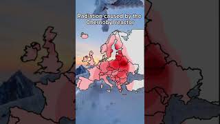 Radiation caused by the Chernobyl reactor delkanplays fypviral subscribe geography mapper fypシ [upl. by Etakyram161]