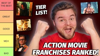 Action Movie Franchises Ranked TIER LIST [upl. by Sergias329]