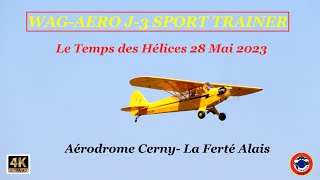 WAGAERO J 3 SPORT TRAINER quotLe temps des Hélices 2023quot [upl. by Drofnats]