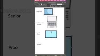 Laptop Graphic Design tutorial adobeillustrator graphicdesign [upl. by Lihp]