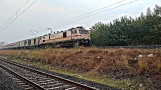 12968 JAIPUR CHENNAI EXPRESS JAIPUR JP To MGR CHENNAI CTL MAS WAP 7 [upl. by Amble]