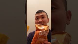 Trying Sun Chips Harvest Cheddar Flavor [upl. by Uzial]