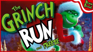 🏃‍♂️🎄 The Grinch Run and Freeze ❄️  Christmas Brain Break  Grinch Chase  Virtual Run  Just Dance [upl. by Powder107]