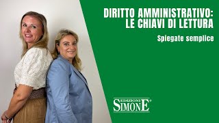 Diritto Amministrativo spiegato semplice le chiavi di lettura [upl. by Haduj435]