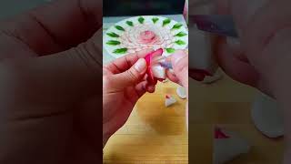 Amazing plate decoration simple and easy fruit and vegetable plate decoration ideas [upl. by Analli]