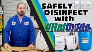 Disinfect Safely with Vital Oxide  Gear Up with Greggs [upl. by Siegler]