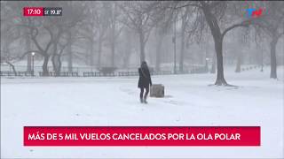 Todo el hemisferio norte en alerta por la ola polar [upl. by Seilenna]