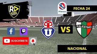 🔴 EN VIVO  UNIVERSIDAD DE CHILE vs PALESTINO  FUTBOL CHILENO EN VIVO ⚽ [upl. by Ynoffit451]