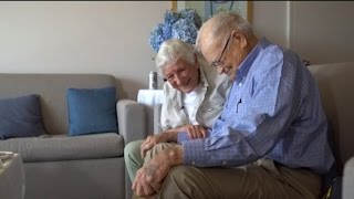 93YearOld WW II Vet Reunites with Wartime Girlfriend After 70 Years [upl. by Ayatnwahs]