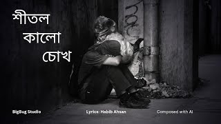 শীতল কালো চোখ  BigBug Studio  Habib Ahsan  Ai song bangla [upl. by Lothar804]