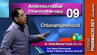 Antimicrobial Chemotherapy Ar Lecture 09 Chloramphenicol [upl. by Rawden]