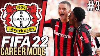 WIRTZ SAVES US AGAIN   FIFA 22 Bayer Leverkusen Career Mode 3 [upl. by Kate]