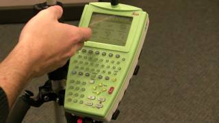 Leica 1205 Robotic Total Station mpg  Part 3 [upl. by Arhaz]