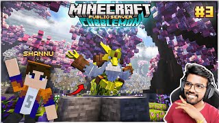 SHANNU Gifted Me A Pokemon in Public Server 😱  Cobblemon Delta  Minecraft in Telugu [upl. by Lexis]