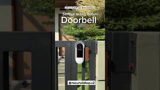 DOORBELLCCTV smarthome cctv barangunikshopee racuntiktok reviewproduk rumahminimalis unboxi [upl. by Aenad]