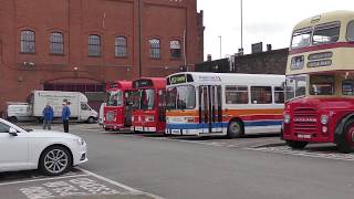 Buses at the Wirral Bus and Tram show 2019 Pt 1 [upl. by Airamanna79]