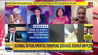 ȘOȘOACĂ A FĂCUT CIRC ÎN PARLAMENTUL EUROPEANIMAGINI INCREDIBILE [upl. by Airelav]